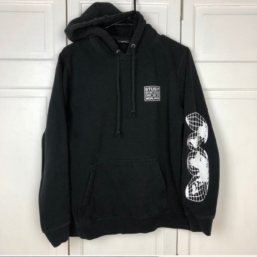 Vintage STUSSY WORLDWIDE Hoodie